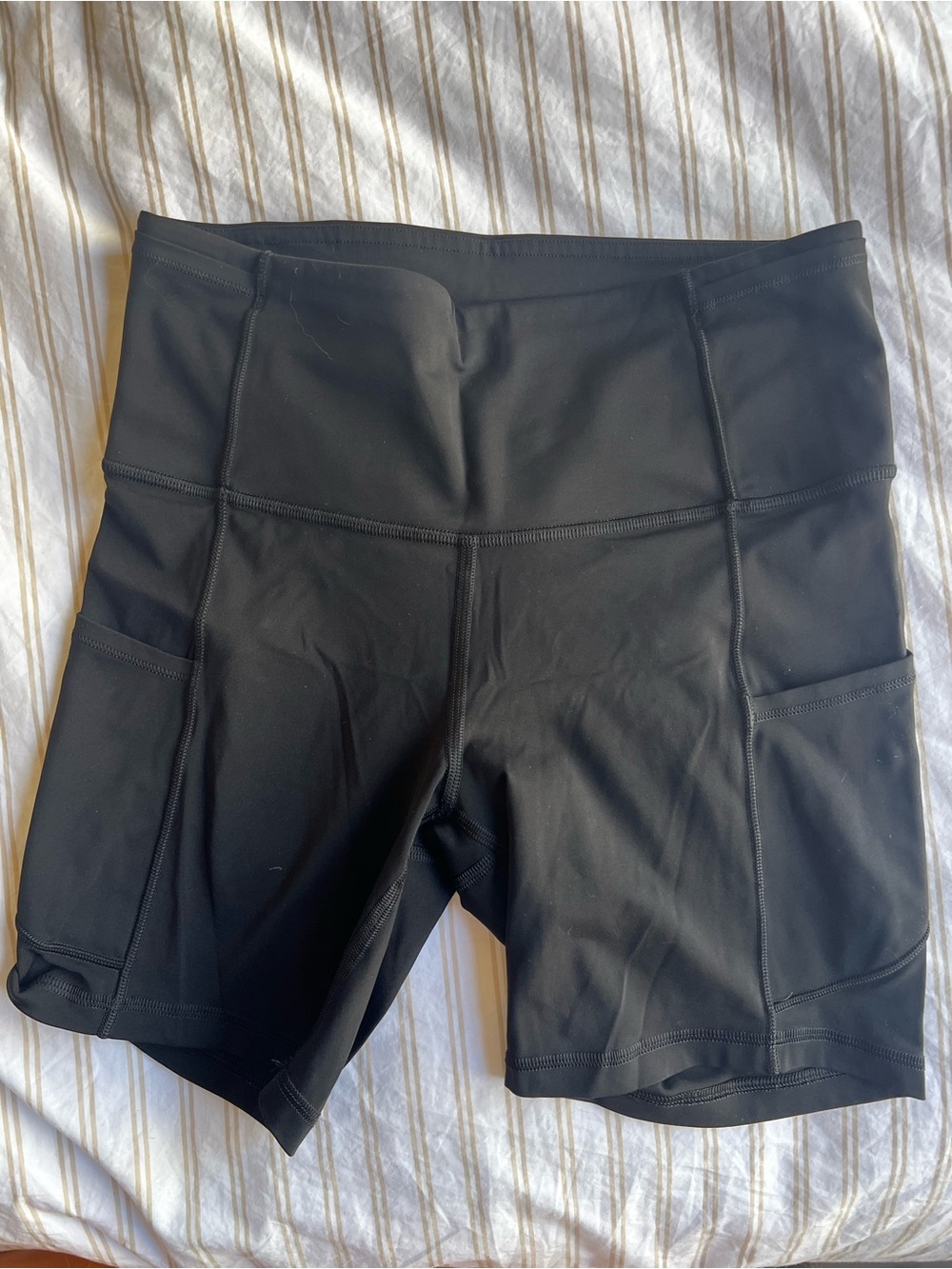 lululemon Women's Black High-Rise Bike Shorts